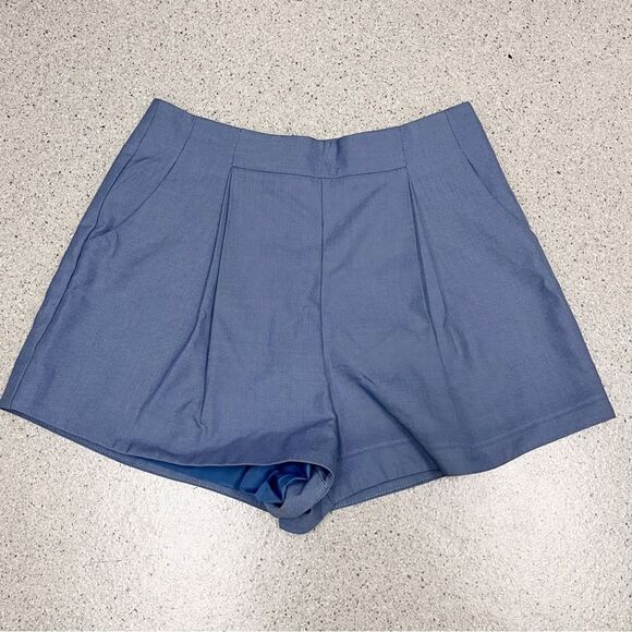 C/MEO COLLECTIVE Blue On Point Suiting Dressy Short S - Picture 2 of 7